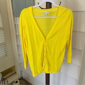 GAP - Yellow cardigan